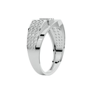 Luke Round Diamond Ring For Men